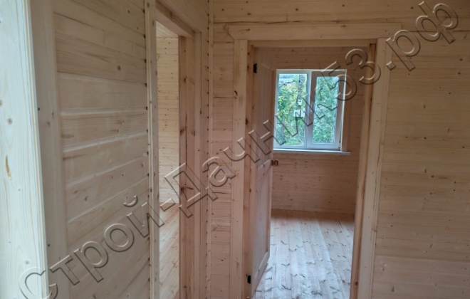 4 Каркасно-щитовой дом  Д-110, 7х6м, 84 М², Тверская область, Конаковский район, СНТ Ремонтник (6)